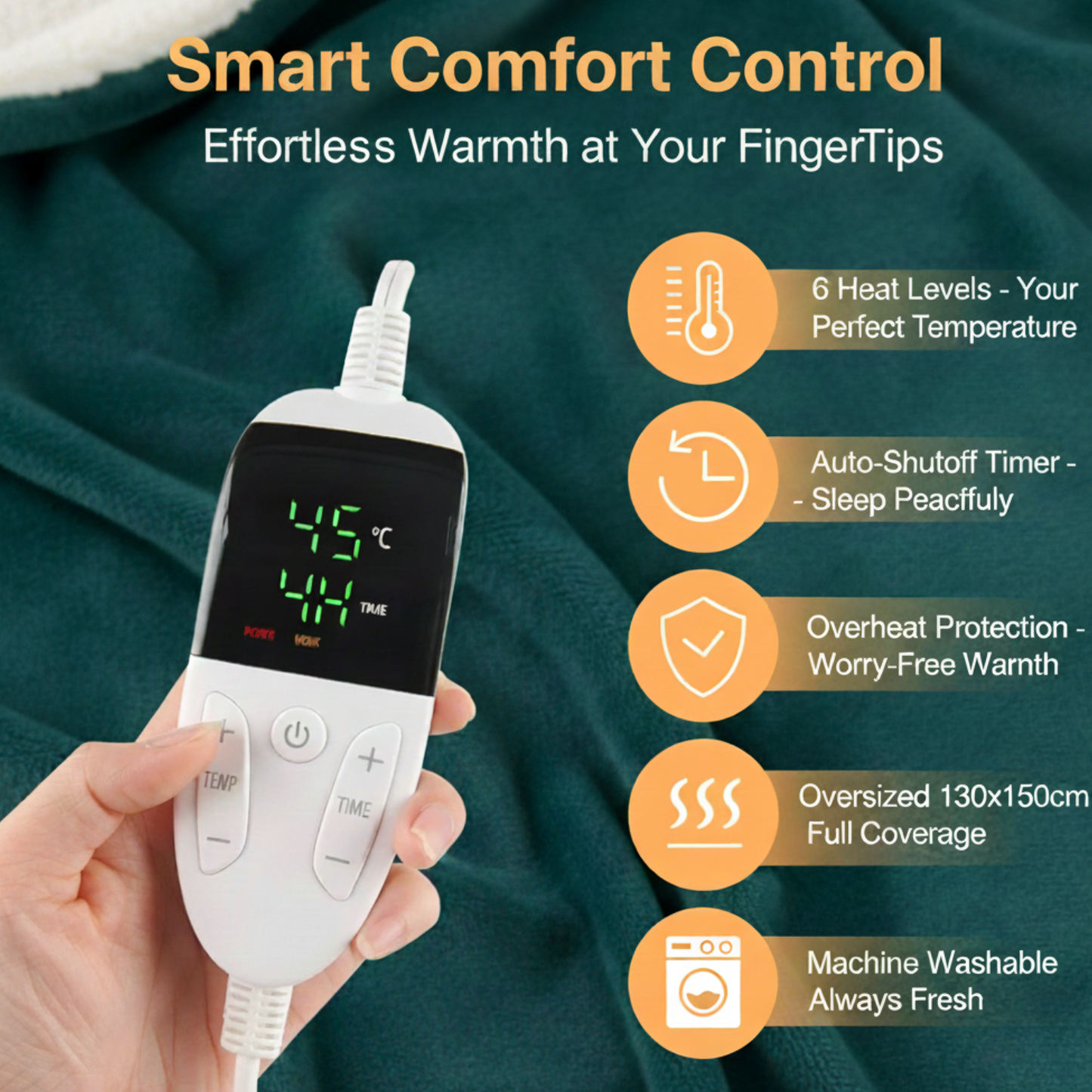 heated wearable blanket hoodie